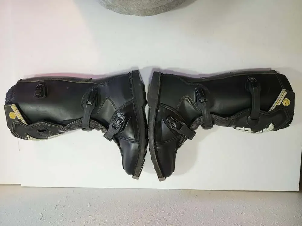 A.R.C. Motocross Boots Youth Size 5 Black Brown Off-Road Enduro